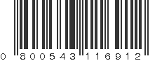 UPC 800543116912