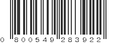 UPC 800549283922