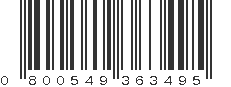 UPC 800549363495