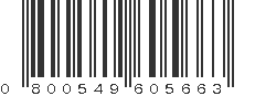 UPC 800549605663