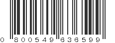 UPC 800549636599