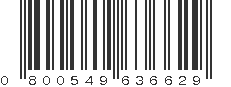 UPC 800549636629