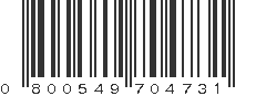 UPC 800549704731