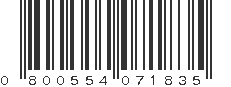 UPC 800554071835