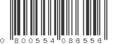 UPC 800554086556