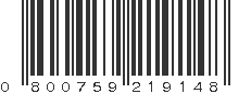 UPC 800759219148