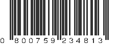 UPC 800759234813