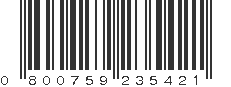 UPC 800759235421