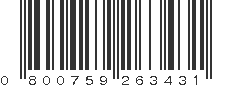 UPC 800759263431