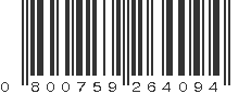 UPC 800759264094