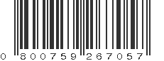 UPC 800759267057