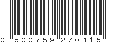 UPC 800759270415