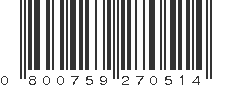 UPC 800759270514