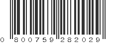 UPC 800759282029