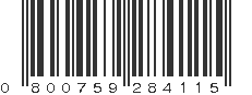 UPC 800759284115