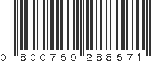 UPC 800759288571