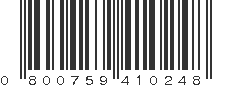 UPC 800759410248