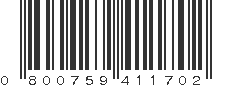 UPC 800759411702