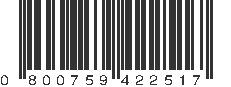 UPC 800759422517