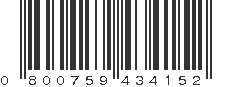 UPC 800759434152