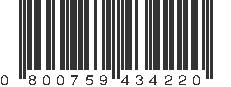 UPC 800759434220