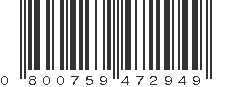 UPC 800759472949