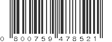 UPC 800759478521