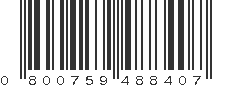 UPC 800759488407