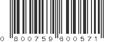 UPC 800759600571