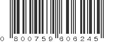 UPC 800759606245