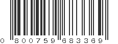 UPC 800759683369