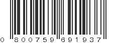 UPC 800759691937