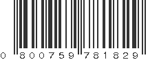 UPC 800759781829