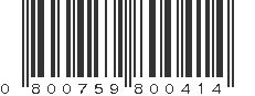 UPC 800759800414