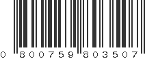 UPC 800759803507