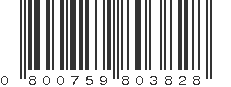 UPC 800759803828