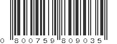 UPC 800759809035