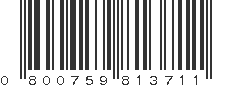 UPC 800759813711