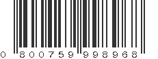 UPC 800759998968