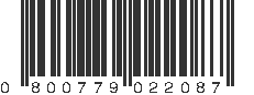 UPC 800779022087