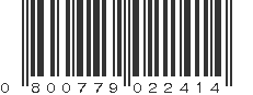 UPC 800779022414