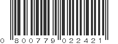 UPC 800779022421