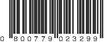 UPC 800779023299