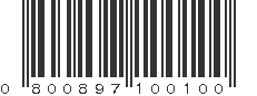 UPC 800897100100