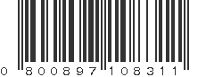 UPC 800897108311