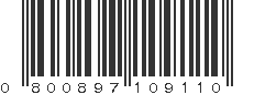 UPC 800897109110