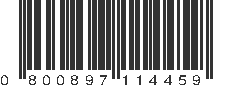 UPC 800897114459