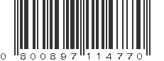 UPC 800897114770