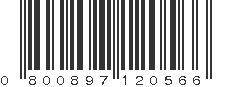 UPC 800897120566