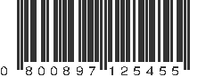 UPC 800897125455